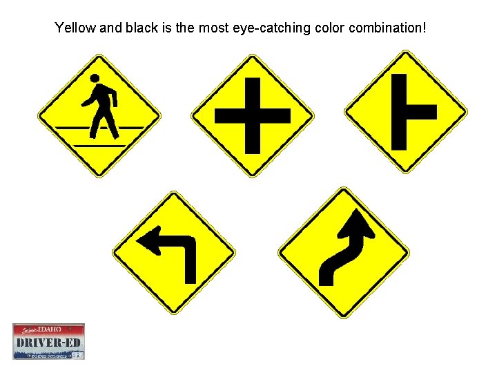 Yellow and black is the most eye-catching color combination! Yellow and black is the most eye-catching color combination!