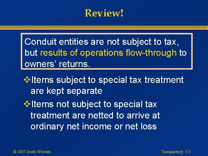 Chapter 5 Introduction to Business Expenses Kevin Murphy