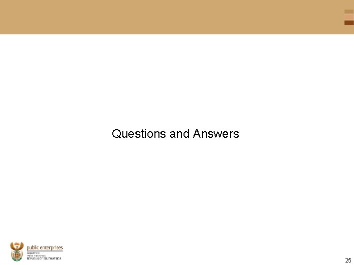 Questions and Answers 25 