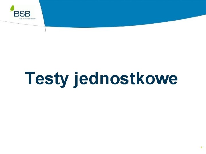 Testy jednostkowe 9 