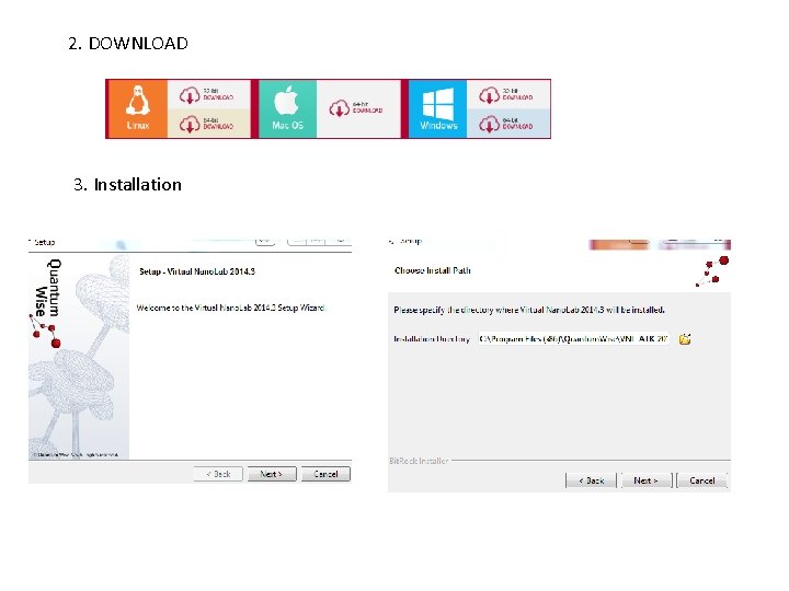 2. DOWNLOAD 3. Installation 