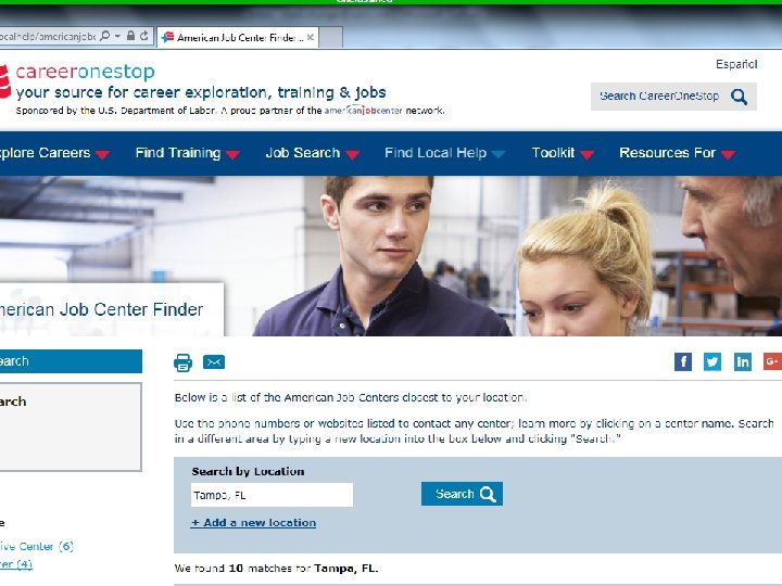 American Job Centers www. usmc-mccs. org 12/31/2021 Version Number/Last Update 13 
