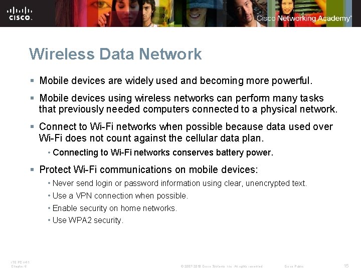 Wireless Data Network § Mobile devices are widely used and becoming more powerful. §