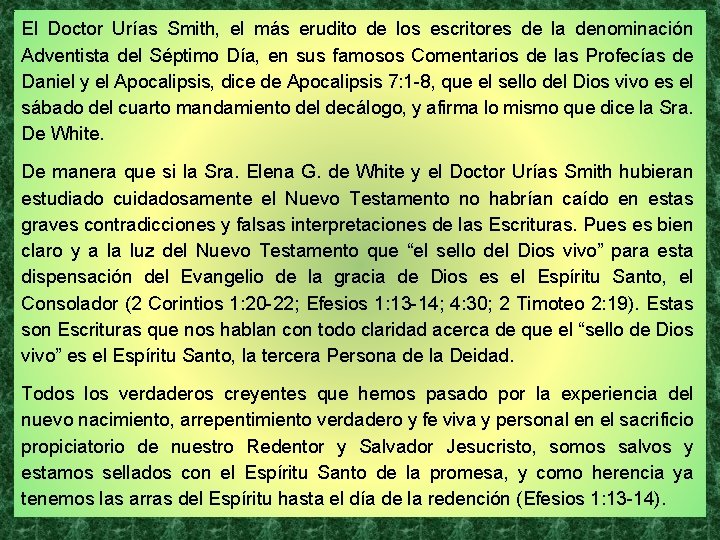 El Doctor Urías Smith, el más erudito de los escritores de la denominación Adventista