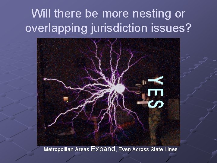 Will there be more nesting or overlapping jurisdiction issues? Metropolitan Areas Expand, Even Across