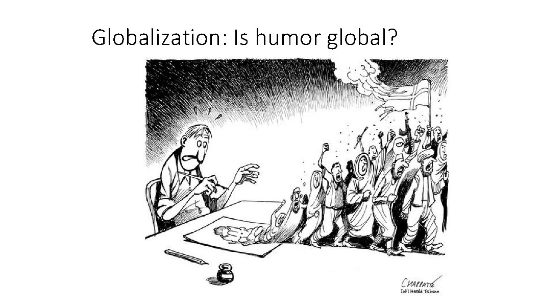 Globalization: Is humor global? 