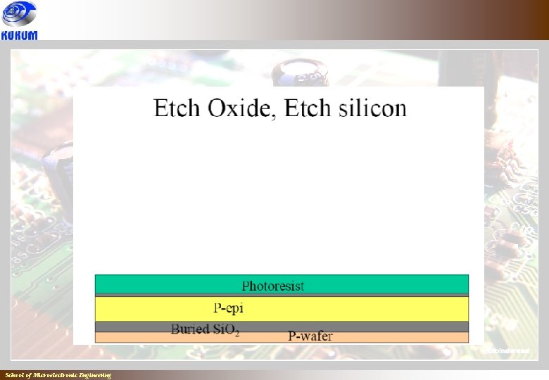 School of Microelectronic Engineering School of Microelectronic Engineering
