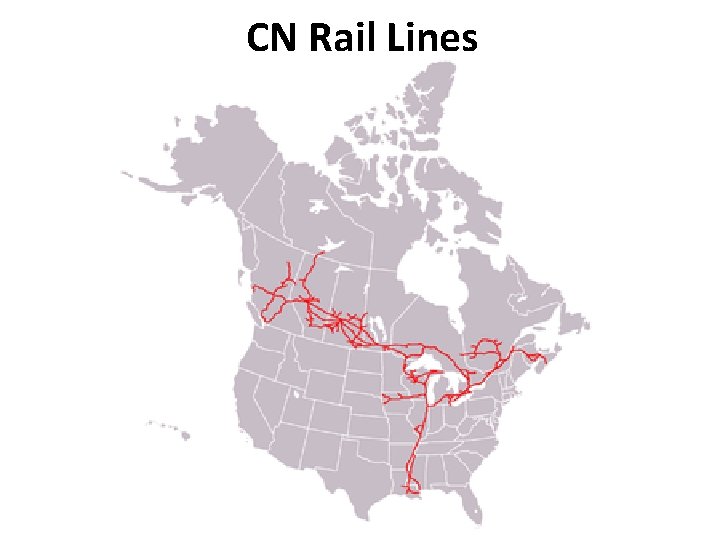 CN Rail Lines 