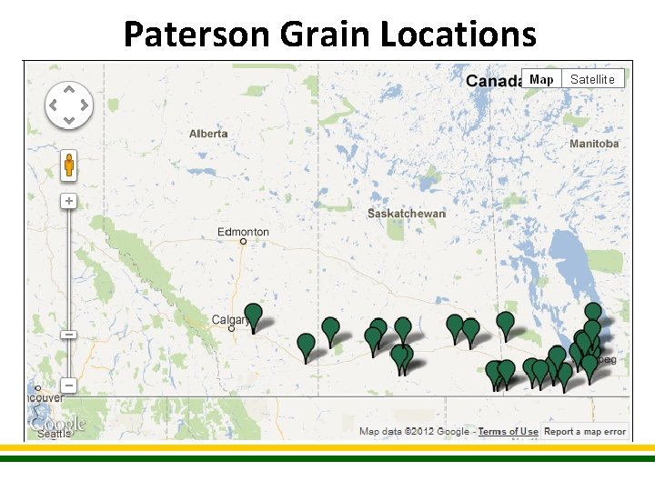 Paterson Grain Locations 
