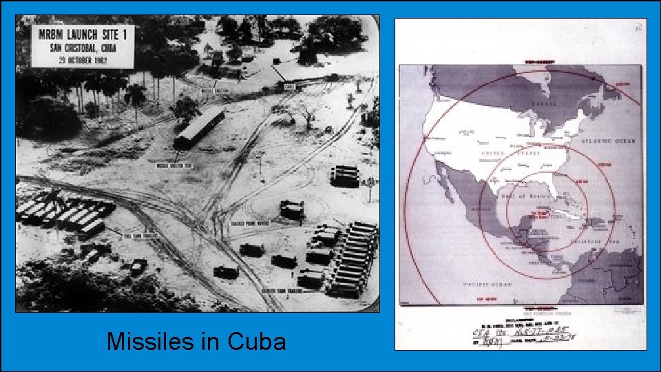 Missiles in Cuba 