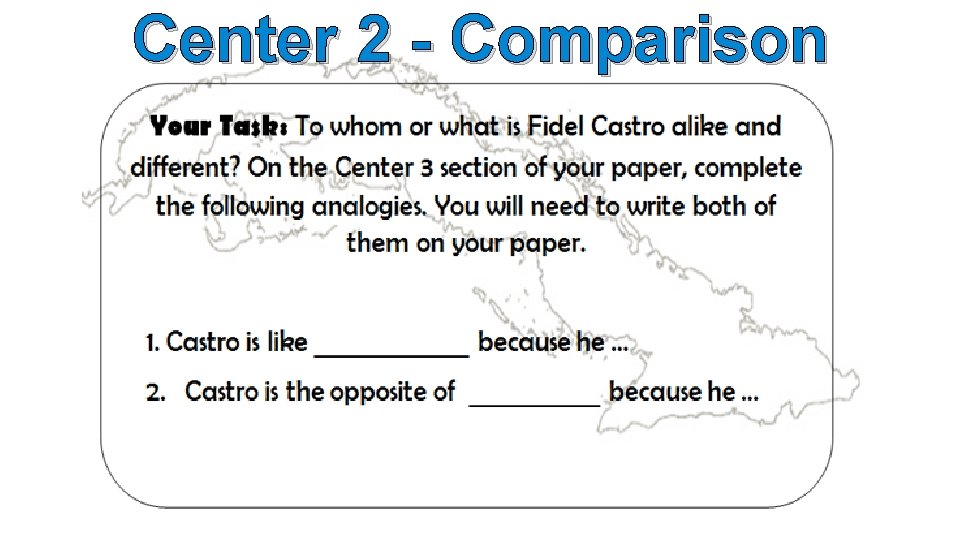 Center 2 - Comparison 