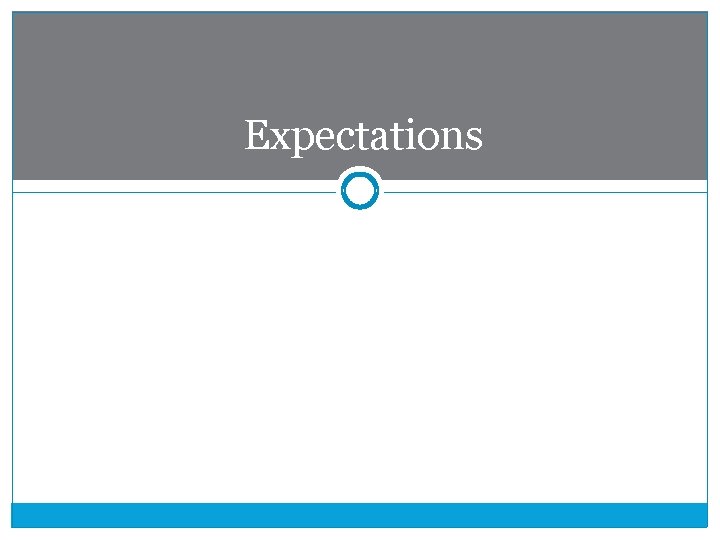 Expectations 
