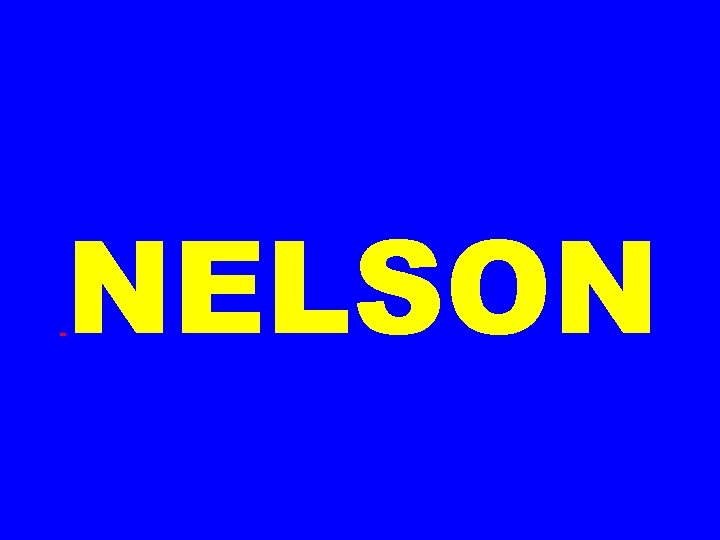 NELSON 