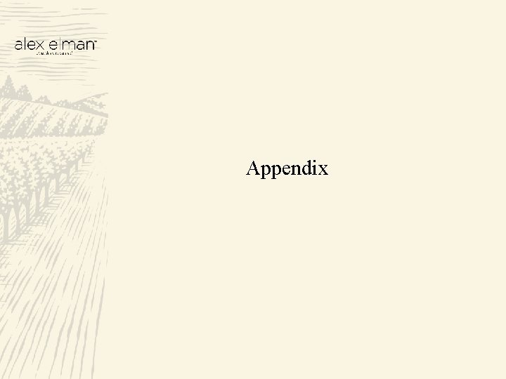 Appendix 