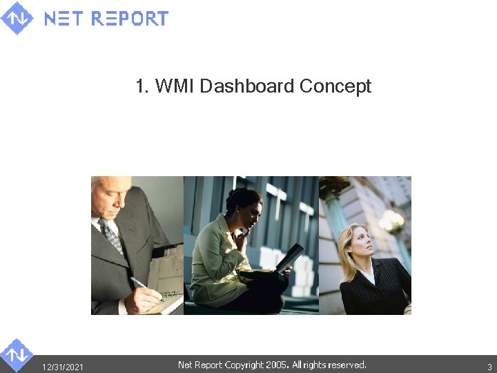 1. WMI Dashboard Concept 12/31/2021 3 