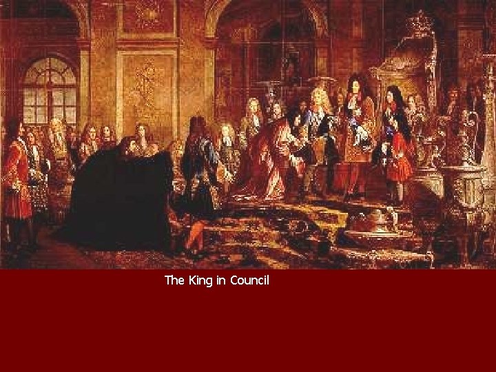 The King in Council 