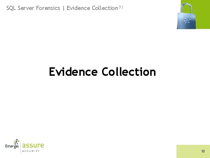 SQL Server Forensics | Evidence Collection(1) Evidence Collection 10 