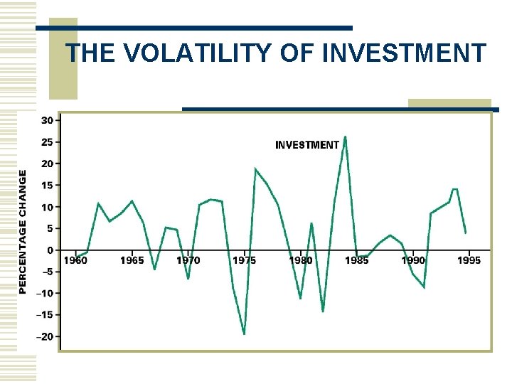 THE VOLATILITY OF INVESTMENT 