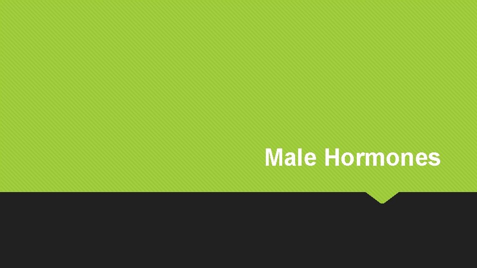 Male Hormones 