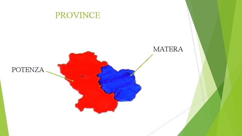 PROVINCE MATERA POTENZA 