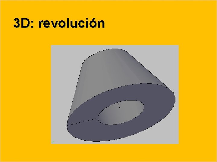 3 D: revolución 