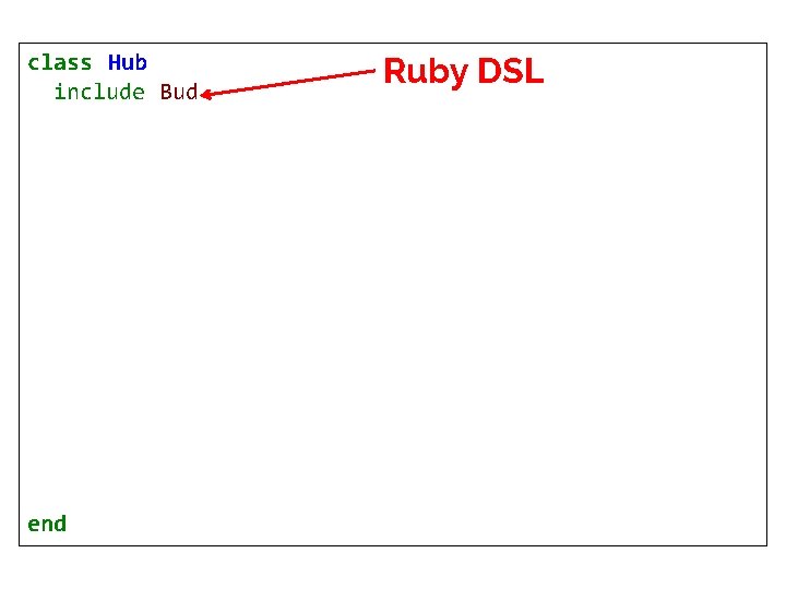 class Hub include Bud state do channel table end : subscribe, : pub, :