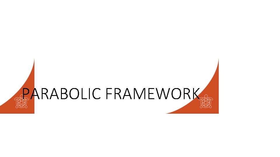 PARABOLIC FRAMEWORK 