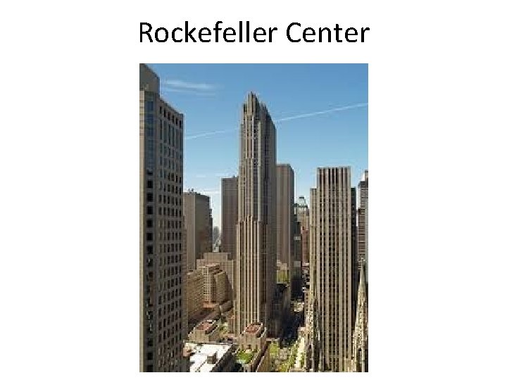 Rockefeller Center 