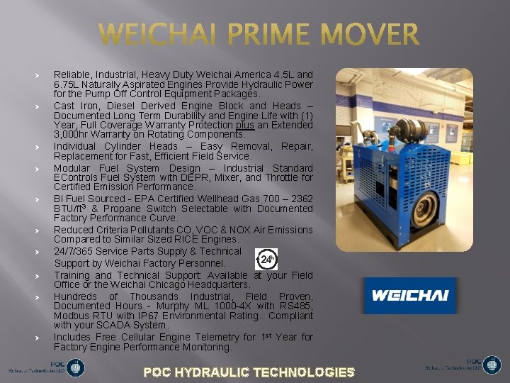  Reliable, Industrial, Heavy Duty Weichai America 4. 5 L and 6. 75 L