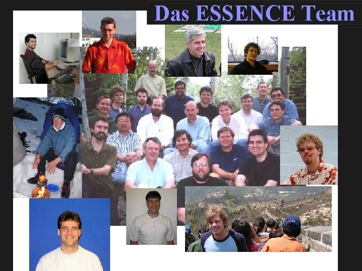 Das ESSENCE Team 