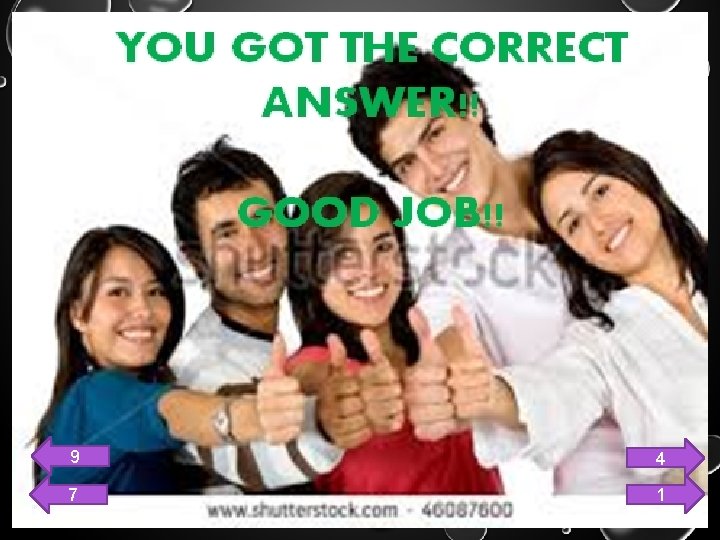9 4 7 1 