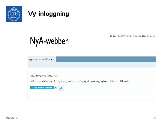 Vy inloggning 2021 -05 -20 12 