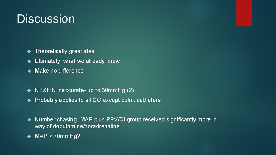 Discussion Theoretically great idea Ultimately, what we already knew Make no difference NEXFIN inaccurate-