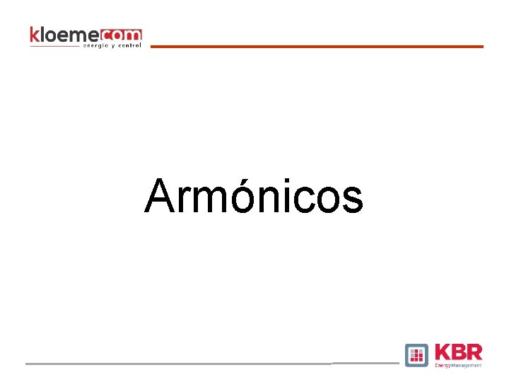 Armónicos 