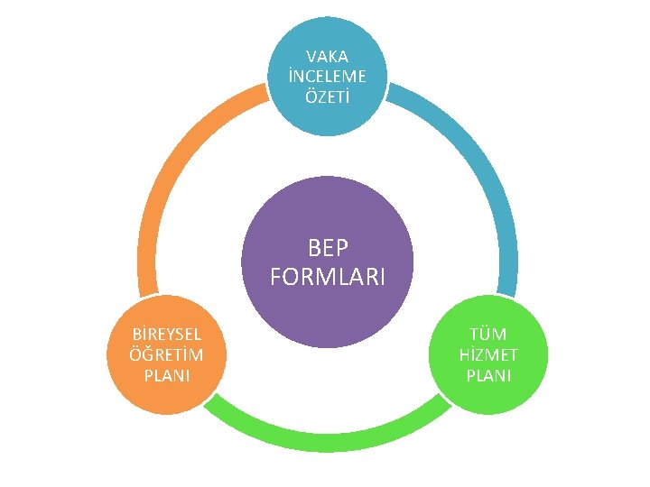 VAKA İNCELEME ÖZETİ BEP FORMLARI BİREYSEL ÖĞRETİM PLANI TÜM HİZMET PLANI 