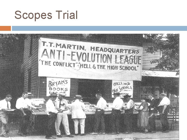 Scopes Trial 