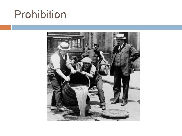 Prohibition 