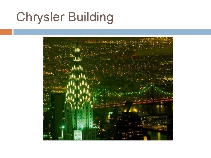 Chrysler Building 