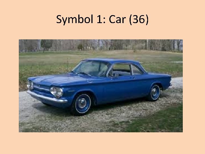 Symbol 1: Car (36) 