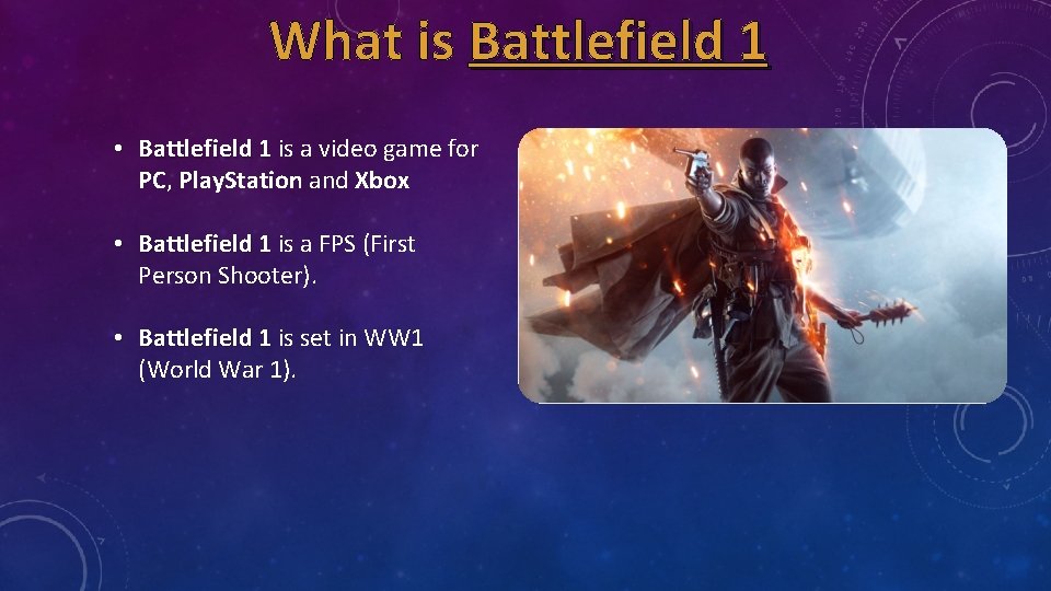 What is Battlefield 1 • Battlefield 1 is a video game for PC, Play.