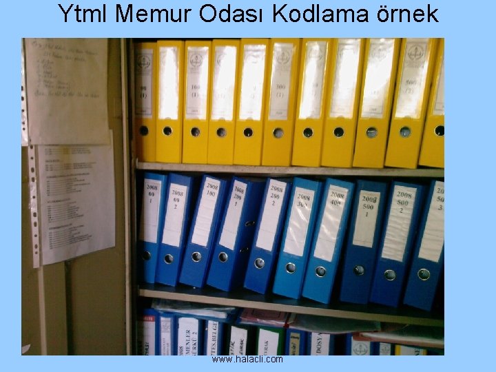 Ytml Memur Odası Kodlama örnek Abdulkadir HALAÇLI www. halacli. com Ytml Memur Odası Kodlama örnek Abdulkadir HALAÇLI www. halacli. com