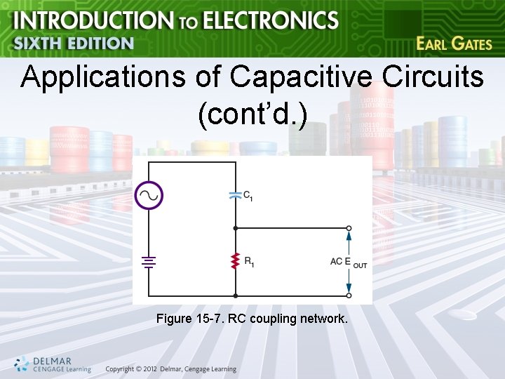 Applications of Capacitive Circuits (cont’d. ) Figure 15 -7. RC coupling network. 