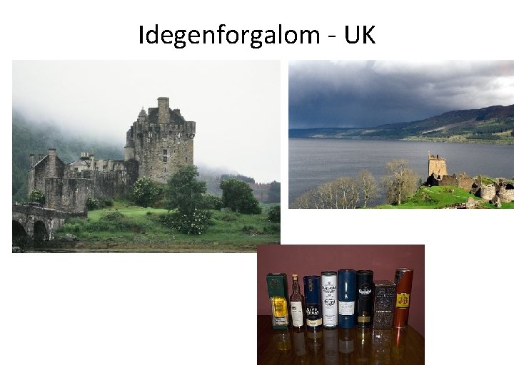Idegenforgalom - UK 