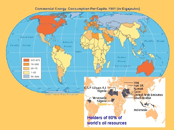 Holders of 80% of world’s oil resources 