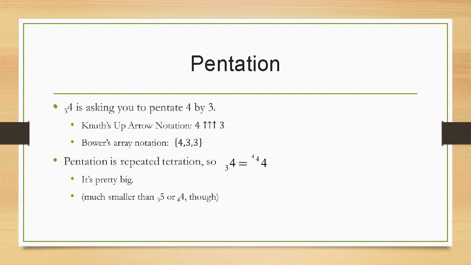 Pentation • 