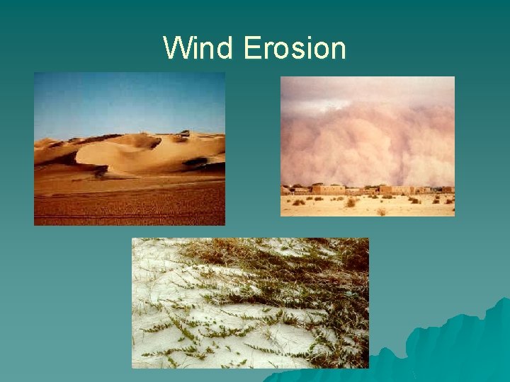 Wind Erosion 