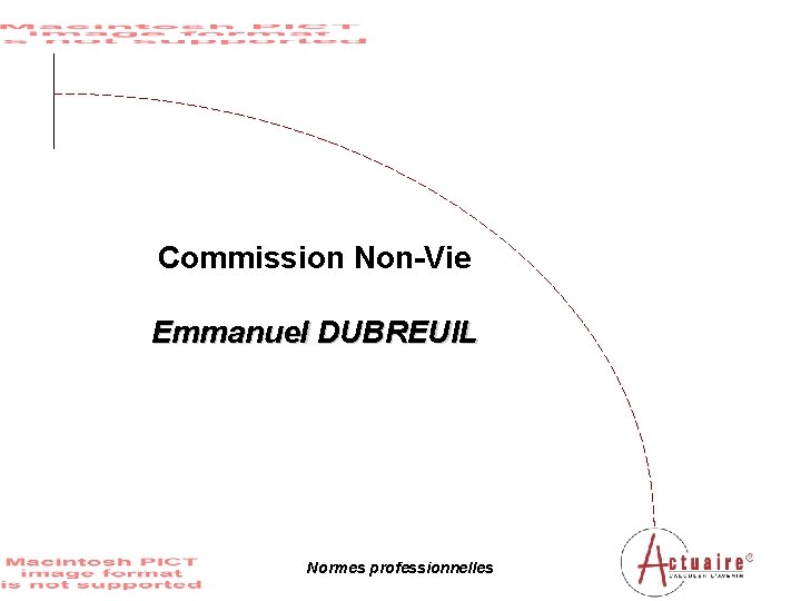Commission Non-Vie Emmanuel DUBREUIL Normes professionnelles 