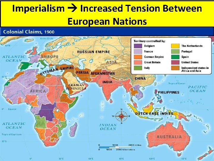 Imperialism Increased Tension Between European Nations 