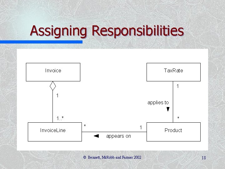 Assigning Responsibilities Invoice Tax. Rate 1 1 applies to 1. . * Invoice. Line Assigning Responsibilities Invoice Tax. Rate 1 1 applies to 1. . * Invoice. Line