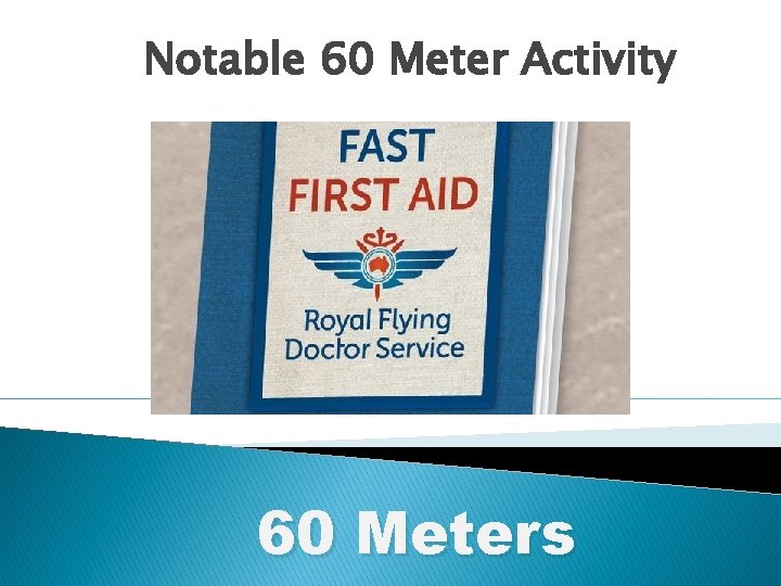 Notable 60 Meter Activity 60 Meters 